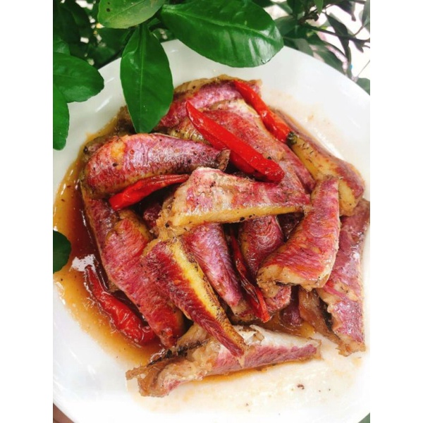 Cá phèn hồng 1 nắng. khay 500g