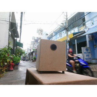 vỏ thùng loa sub bass 25 ván thô
