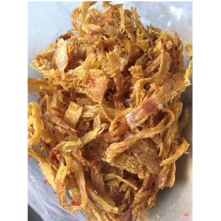 1 KG KHÔ MỰC CAY XÉ SỢI NGON ( 2 hũ 500gram )