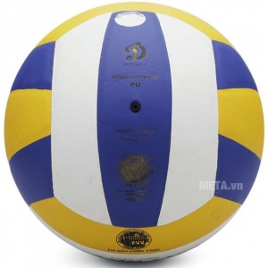 Quả bóng chuyền thi đấu, Quả bóng chuyền Động Lực DL 220C - Dungcusport tặng lưới + kim bơm