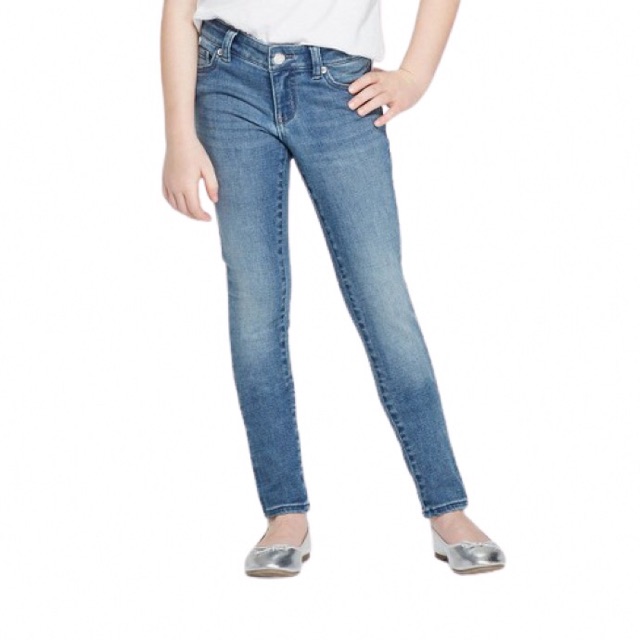 Quần Jeans Thun Ôm Bé 5 đến 16 tuổi Skinny0724