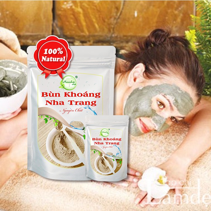 Bùn Khoáng Nha Trang 1KG tái tạo da mang đến làn da trắng hồng tự nhiên - Henashop