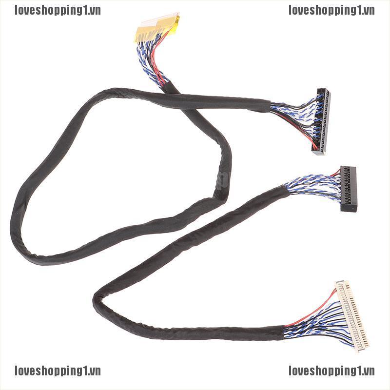 Dây Cáp LVDS Cố Định-30P-S6 30pin 2 ch 6-bit dual 6bit Màn Hình LCD