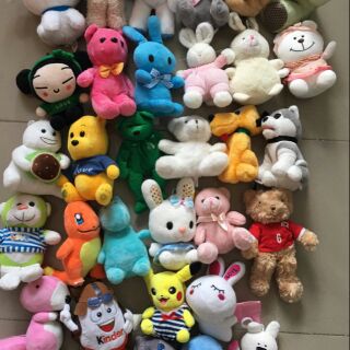 Set 20 gấu bông mini 12-15cm