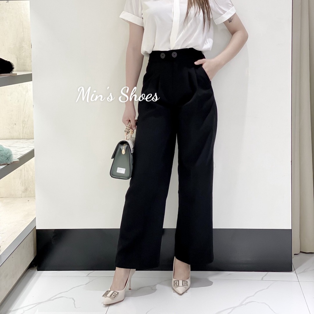 Min's Shoes - Quần Ống Xuông Công Sở Siêu Hách Dáng Quần 323