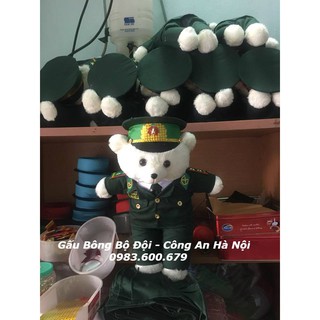 Gấu Bông Bộ Đội Biên Phòng 45 cm