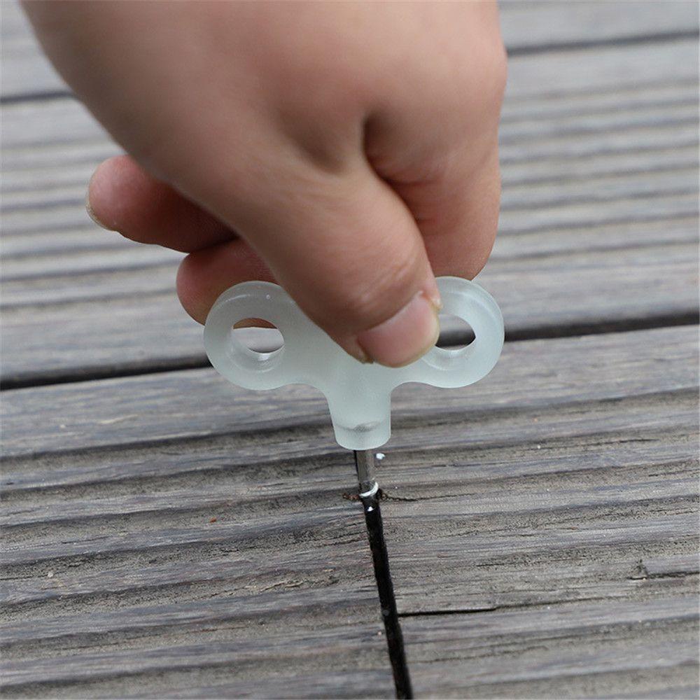 MAYSHOW Set 4 Khóa Dây Thừng Cắm Trại Dạ Quang Chất Lượng Cao