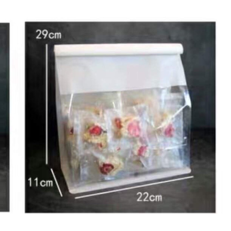SET 10c TÚI GIẤY BAO BÌ GIẤY NỬA TRONG SUỐT ĐA NĂNG TIỆN DỤNG