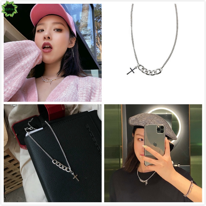 Dây Chuyền Mặt Hình Thánh Giá Phong Cách Retro Hàn Quốc