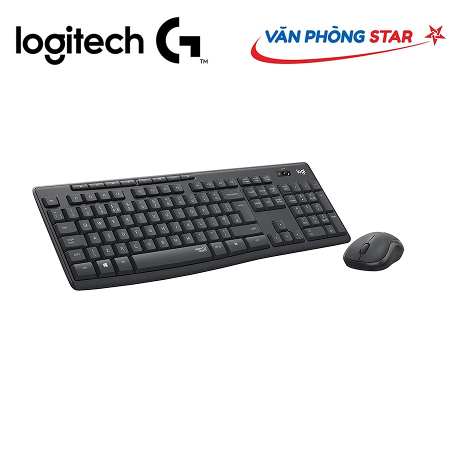 [FREE SHIP] Bộ Bàn phím Chuột Không Dây Logitech MK295 Wireless chính hãng tại Vanphongstar bảo hành 12 tháng.