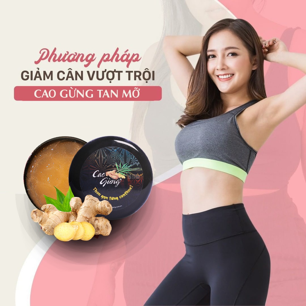 Gel massage tan mỡ cao gừng Thiên Nhiên Việt 250g