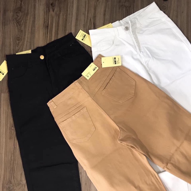 QUẦN KAKI ỐNG RỘNG LƯNG CAO (VIDEO + HÌNH THẬT) | BigBuy360 - bigbuy360.vn