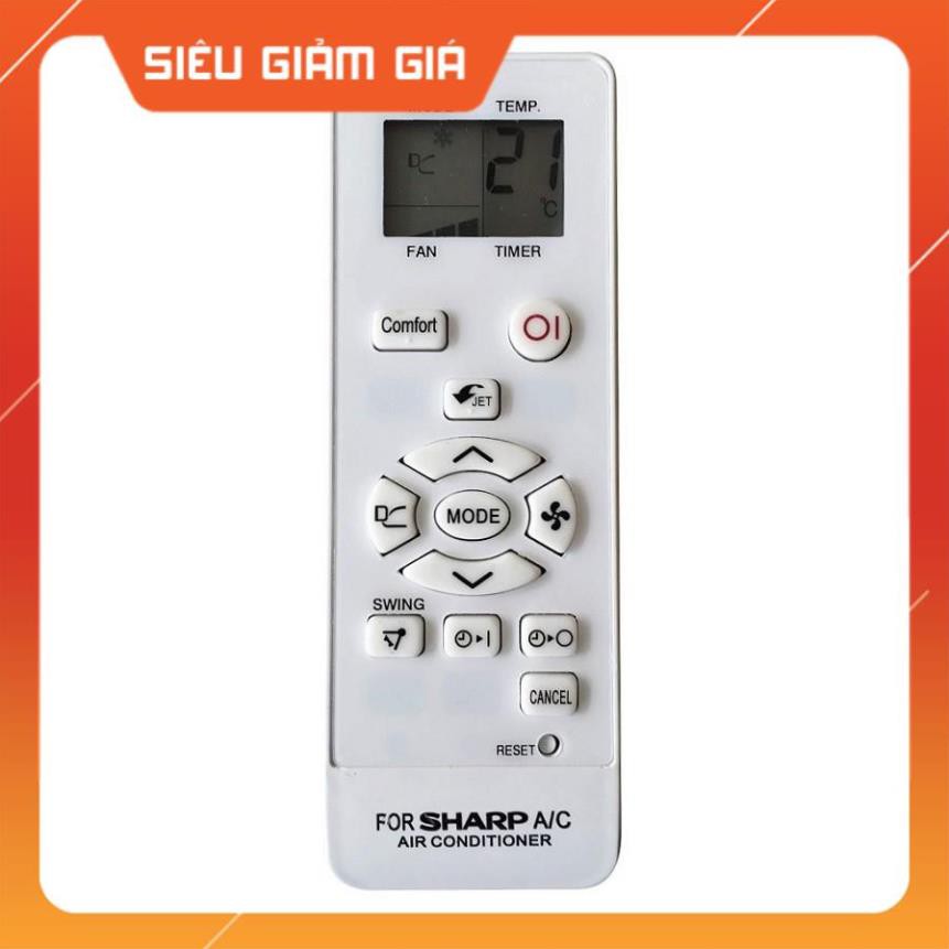 Remote điều khiển máy lạnh Sharp các dòng AH-XxxX