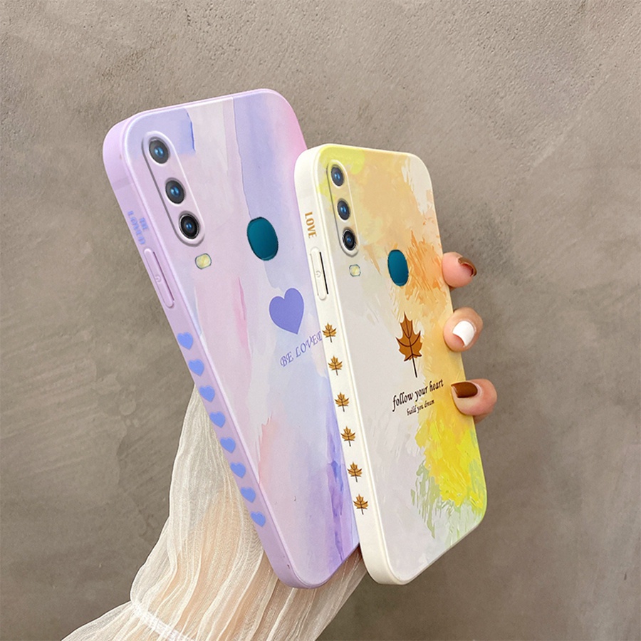 ốp lưng Vivo Y12 ốp lưng Vivo U10 ốp lưng Vivo Y17 ốp lưng Vivo Y15 tpu Ốp Lưng Điện Thoại Silicon Mềm Chống Sốc Viền Thẳng Họa Tiết Hoạt Hình Cho Vivo Y17 Y15 Y12 U10