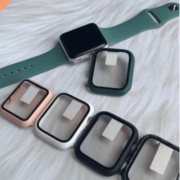 Ốp Cường Lực Bảo Vệ Toàn Diện Apple Watch 1/2/3/4/5/6/se/7 size 38/40/41/42/44/45mm