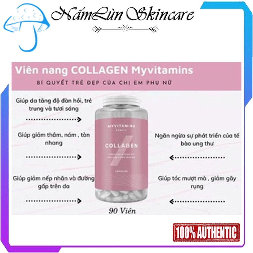 Viên Uống Collagen MyVitamin, Viên Uống Retinol Myvitamin Dạng Viên