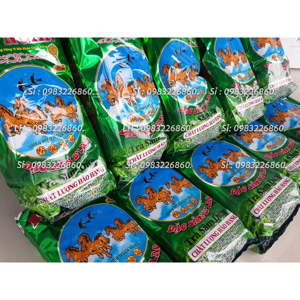 New 350g Trà sâm dứa Bảo Ngân chuyên sỉ Date mới