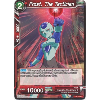 Thẻ bài Dragonball - TCG - Frost, The Tactician / TB1-019'