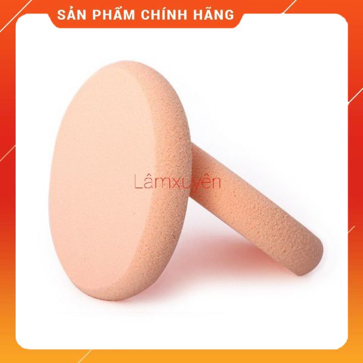 VACOSI SMALL DISC SPONGE _2PCS BP03 -Bông phấn ướt tròn nhỏ ( bịch 2 miếng)  bông phấn mềm mịn,dễ tán tiện lợi