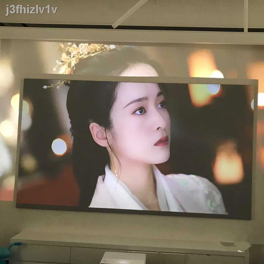 [Mới nhất ]Màn hình tăng độ lợi ban ngày 4K HD kim loại chống ánh sáng mềm Khung ảnh Đường viền Trang chủ máy chiếu 3D T