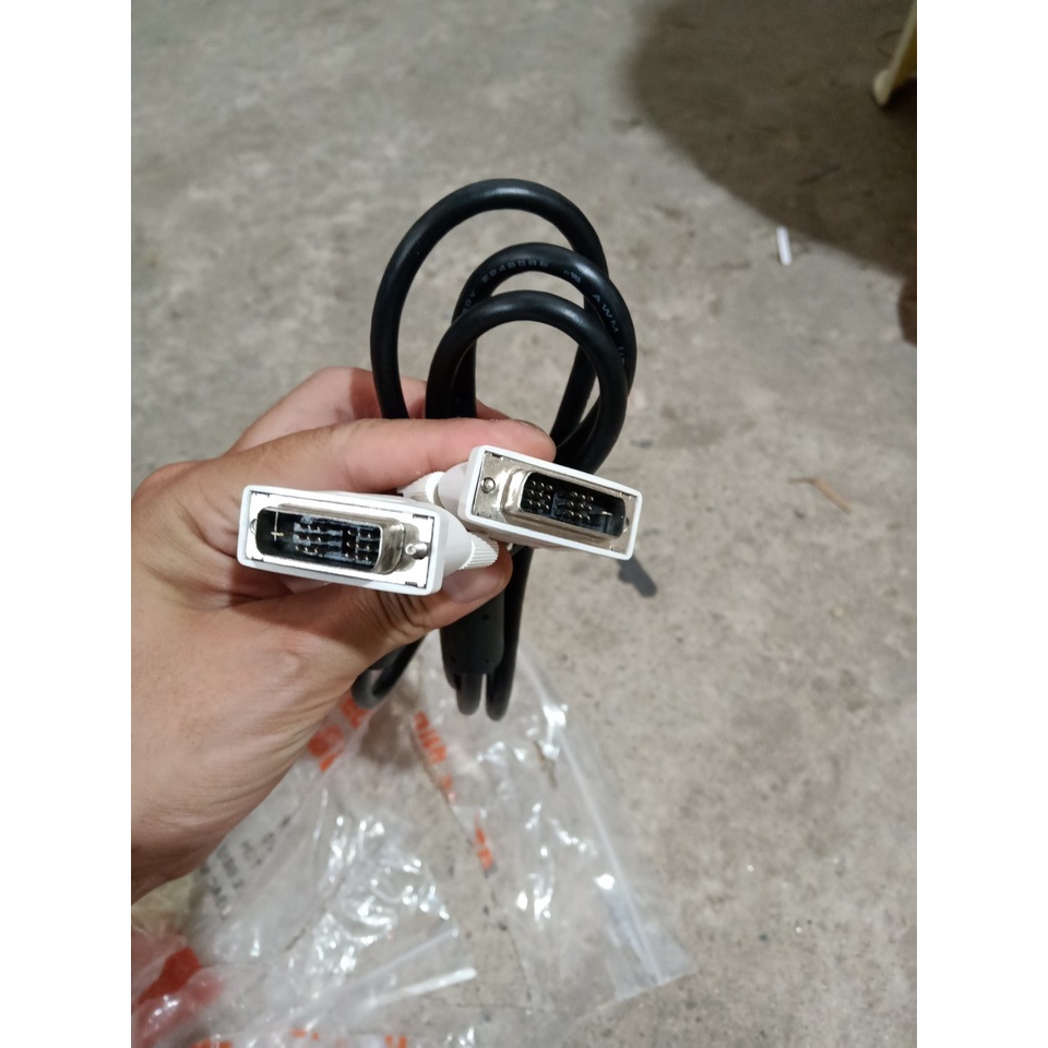 Dây Cáp Chuyển Đổi HDMI to DVI - DVI TO DVI 1,5m độ phân giải 1080p giao hàng ngẫu nhiên ECOBA