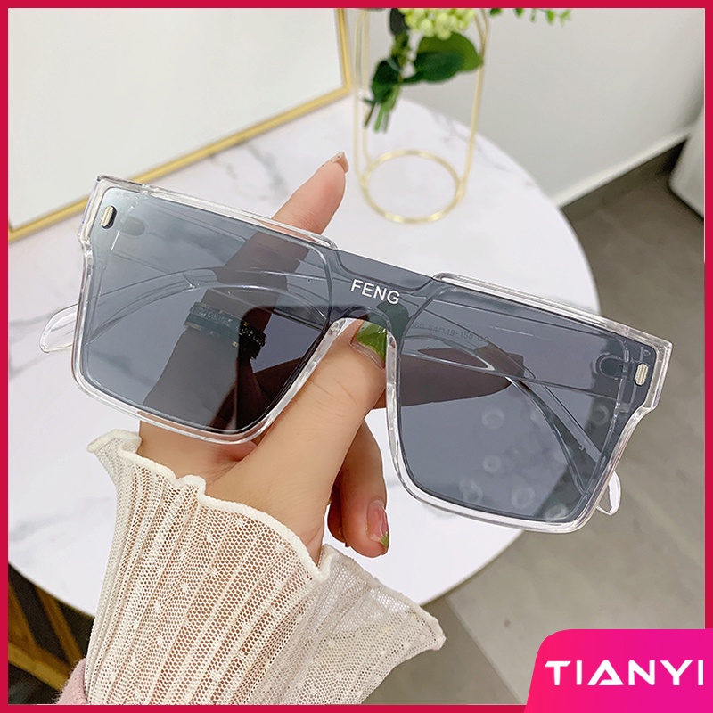 Kính Mát Vuông Gọng To Chống Tia UV Phong Cách Retro Thời Trang 2022 Cho Nam Và Nữ