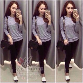 Áo thun tiêu đốm F21