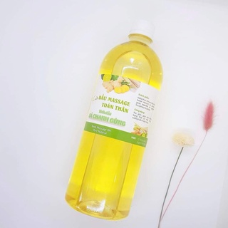 Dầu Massage Body Sả Chanh Gừng