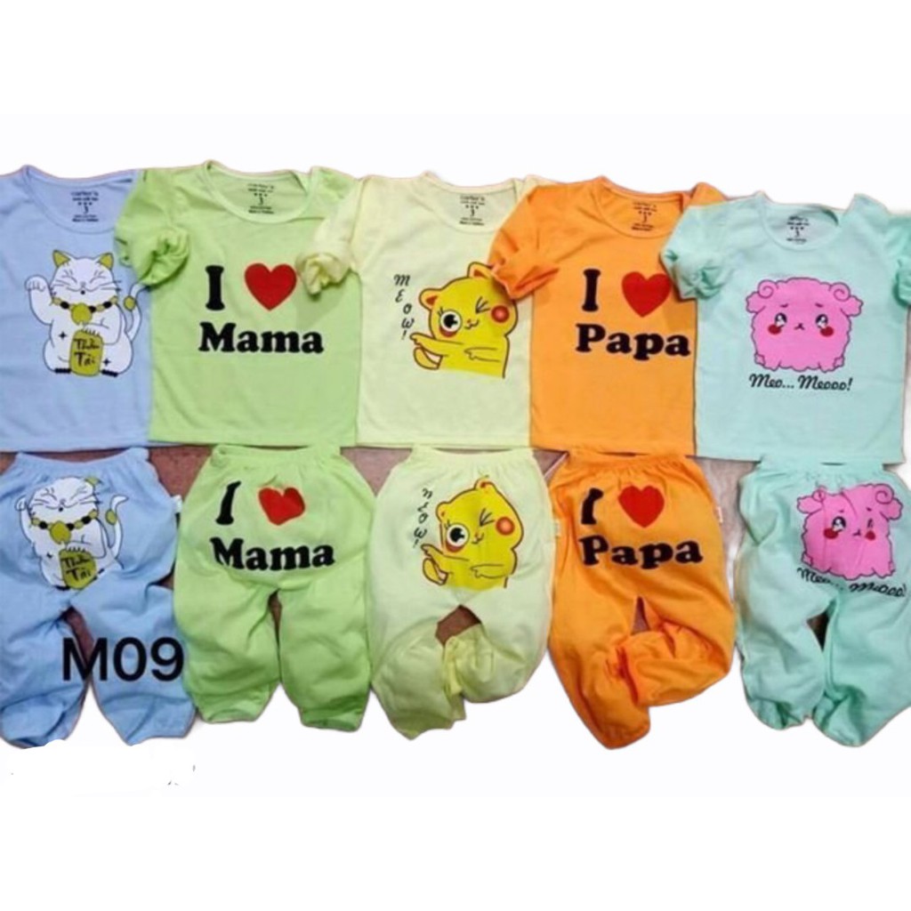 Đồ Mặc Nhà "Dài mèo " Carrter cho bé 3 - 14kg