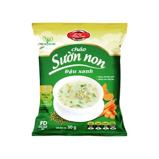Cháo sườn non đậu xanh Lacusin