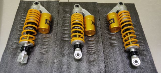 Phuộc sau OHLINS bình dầu mẫu 2019 có núm tăng chỉnh gắn NVX NOUVO DYLAN AIRBLADE...