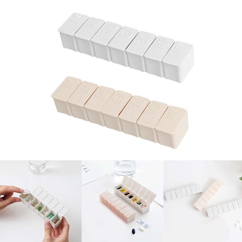 Hộp Đựng Thuốc 7 Ngày Tiện Lợi