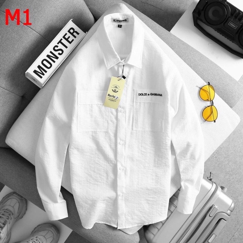 Áo Sơ Mi Nam Tay Dài, Chất Đũi Tự Nhiên, Mát Mẻ | BigBuy360 - bigbuy360.vn