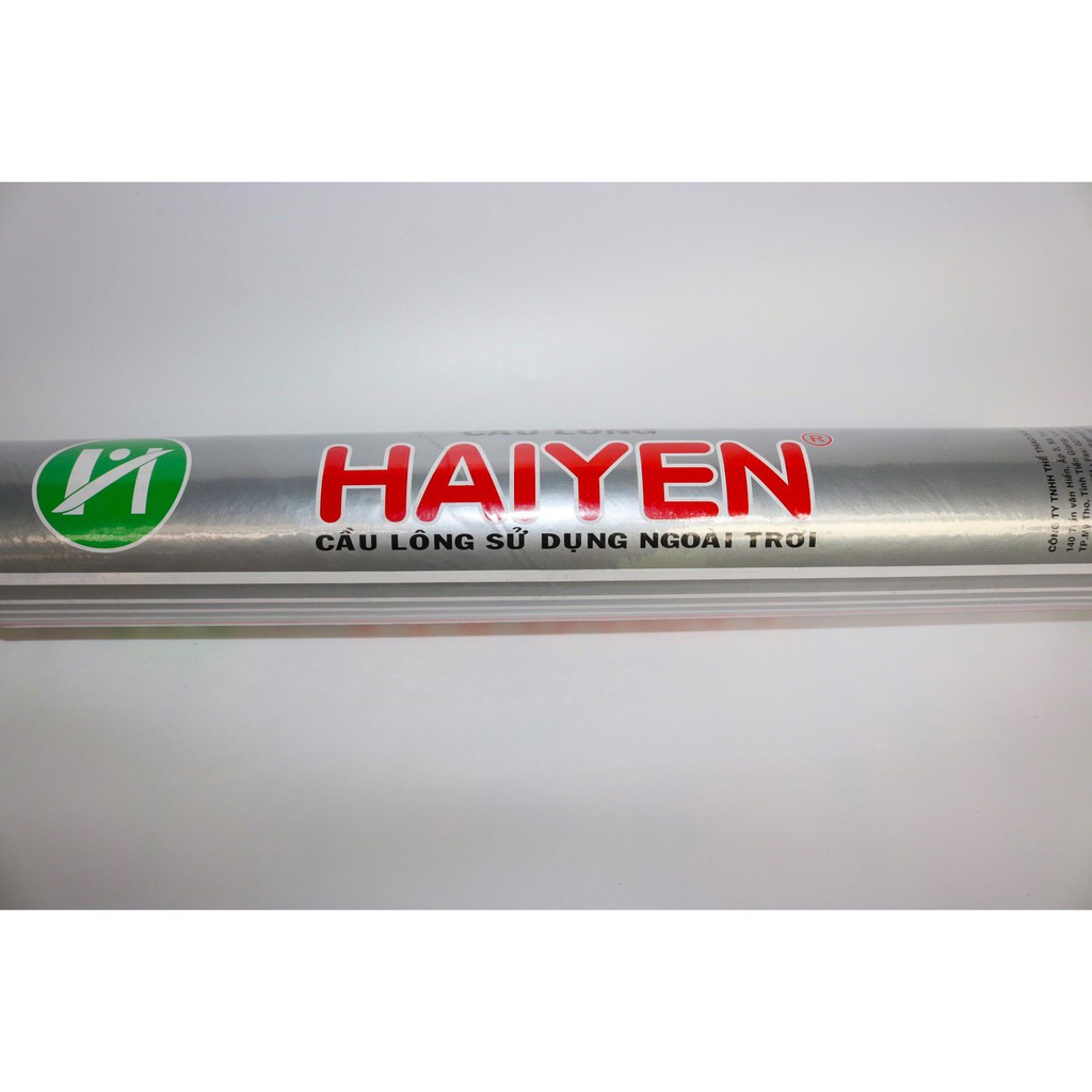 Ống Cầu Lông Hải Yến Cao Cấp 12 quả (Bạc Dài) Hàng Việt Nam Chất Lượng Cao, Cầu Lông Sử Dụng Ngoài Trời