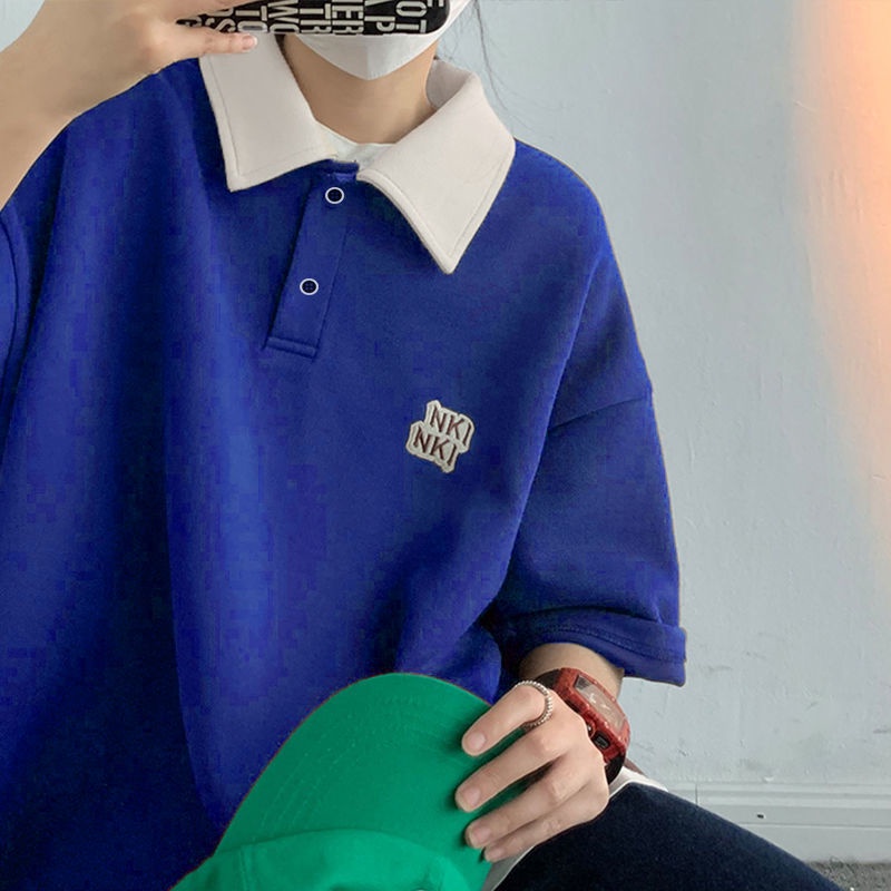 Áo polo Ngắn Tay Phong Cách Retro Dành Cho Nam