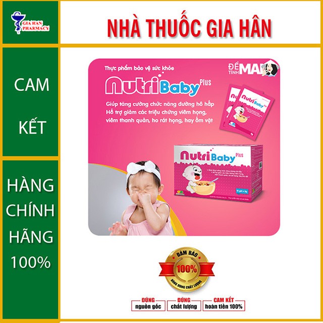 Cốm Vi Sinh Nutri Baby Plus - Dành Cho Trẻ Sơ Sinh Viêm Đường Hô Hấp