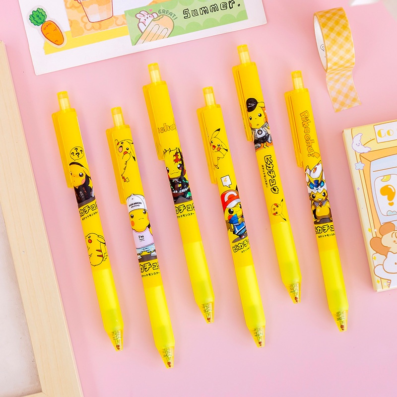1 Bút Mực Gel Ngòi 0.5mm In Hình Anime Naruto