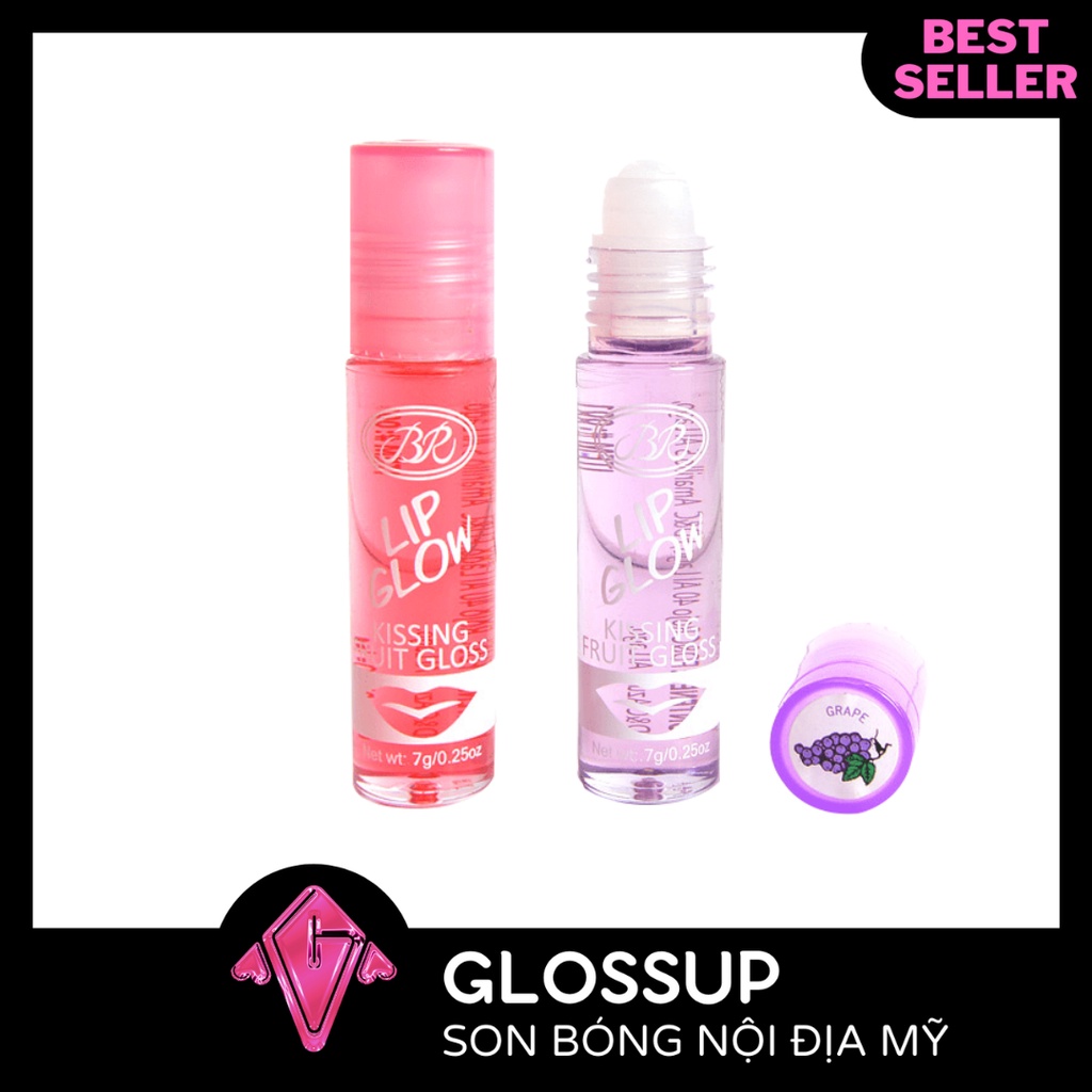 Son bóng dưỡng môi thanh lăn BR Lip Glow phong cách retro 7g