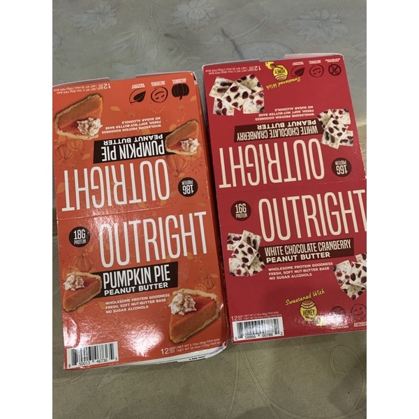thanh bánh outright 16g/18g protein