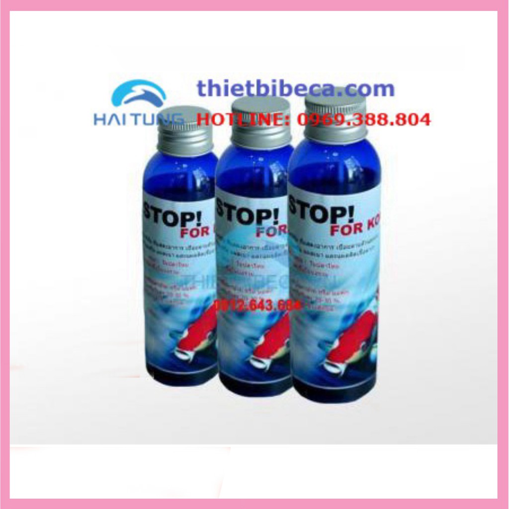 Chế phẩm ngăn chặn lở loét cho cá BAC-STOP 100ml