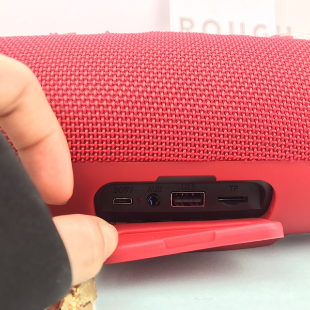 Loa bluetooth cầm tay charge 4 vỏ chống thấm nước loa nghe nhạc không dây, âm bass trầm ấm, hỗ trợ usb thẻ nhớ cổng 3.5.