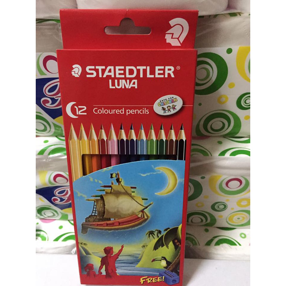 Bút chì màu gỗ 12 màu Staedtler