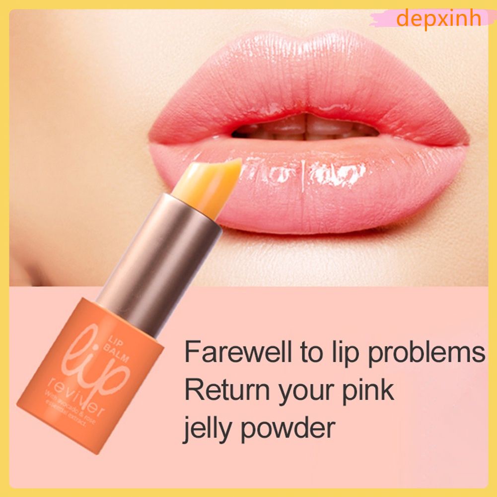 Trong kho Nhiệt Độ Thay Đổi Son Môi Dưỡng Ẩm Lip Balm Màu Ánh Sáng Sửa Chữa Ngu Si Đần Độn Thạch Son Dưỡng Môi DCM