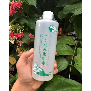 Nước Hoa Hồng Chiết Xuất Từ Diếp Cá Dokudami Natural Skin Lotion 500ml