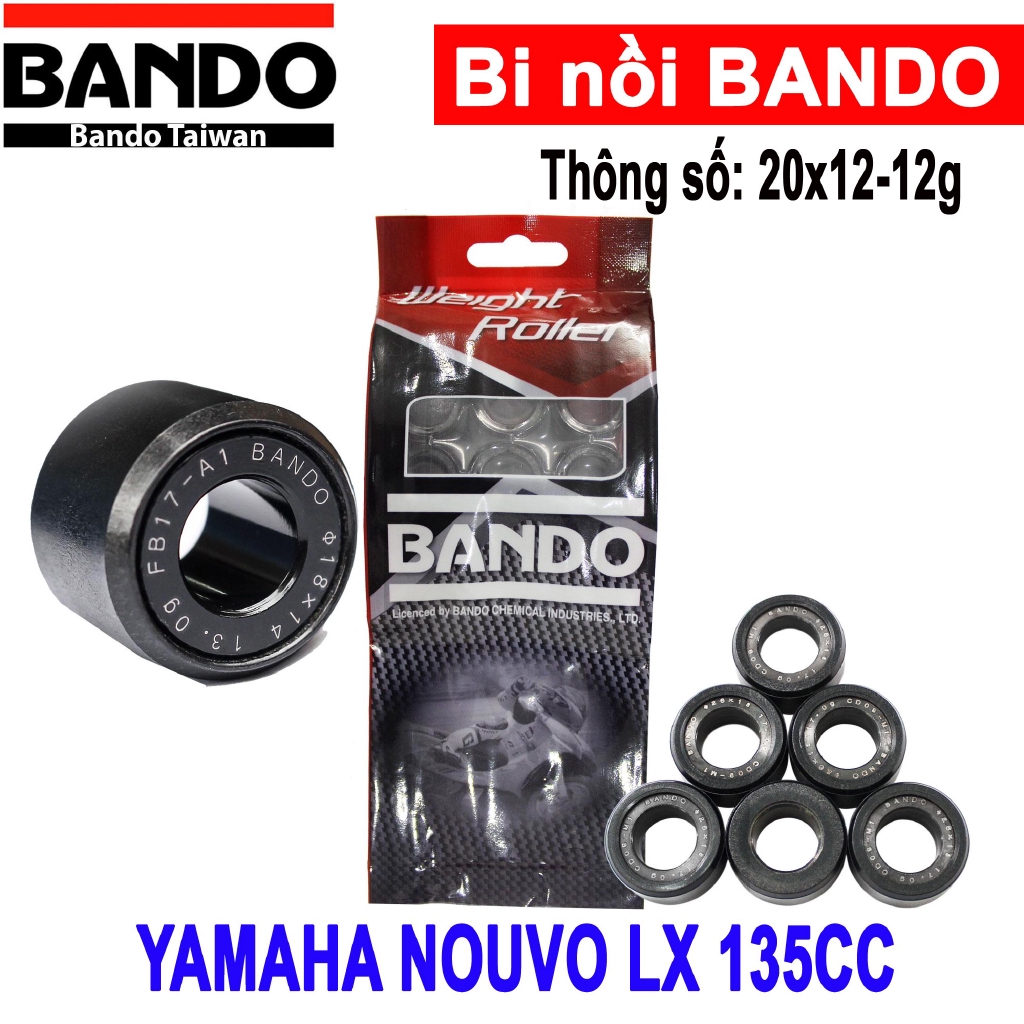 Bi nồi Nouvo LX Nouvo SX Luvias - Bando Thái Lan