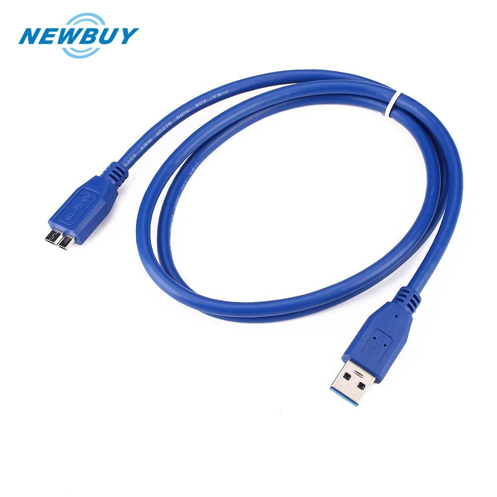 Dây Cáp Kéo Dài 1m Usb 3.0 A Tới Micro B Dành Cho Ổ Cứng Hdd Tốc Độ Cao