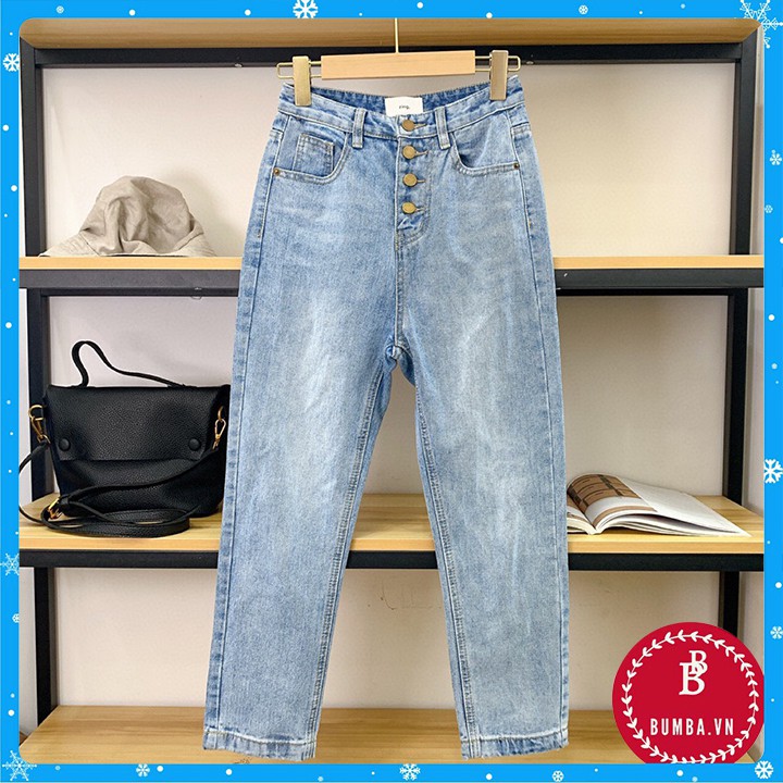 Quần Jeans Nữ Hàng QC Chất Đẹp Dáng Baggy