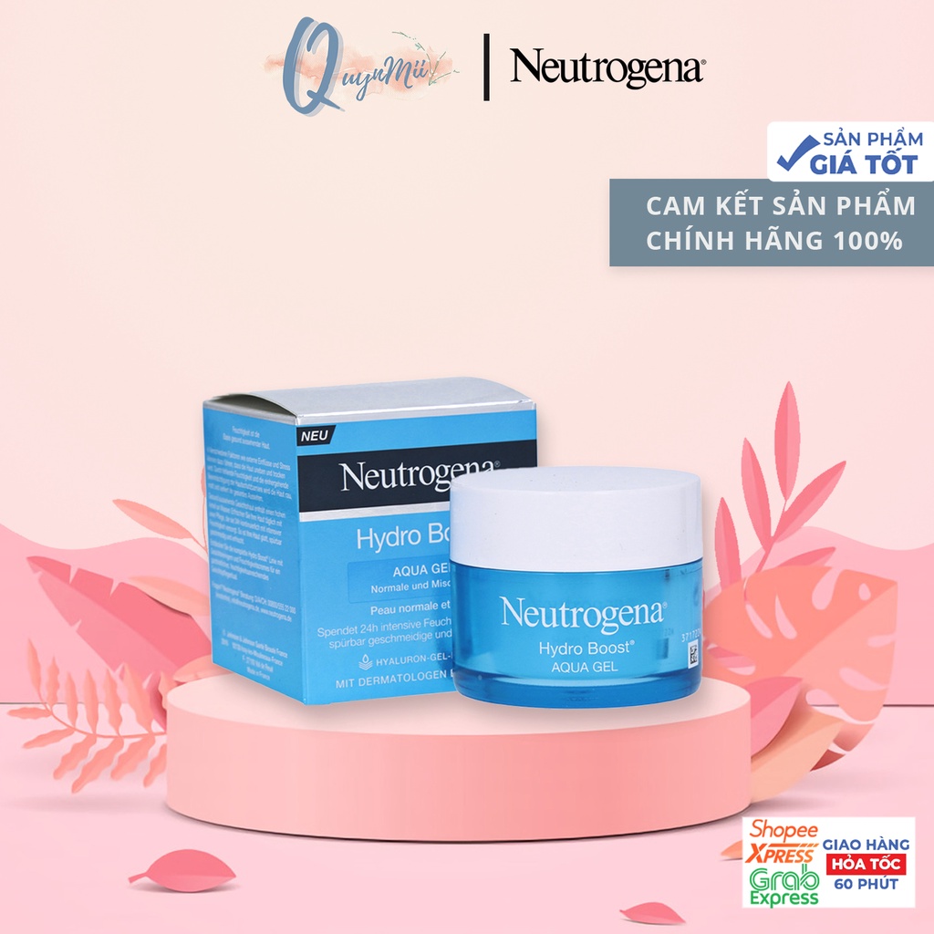 💧𝐅𝐫𝐞𝐞𝐒𝐡𝐢𝐩💧 Kem Dưỡng Ẩm, Cấp Nước Neutrogena Hydro Boost Aqua Gel & Aqua Cream Pháp Mới