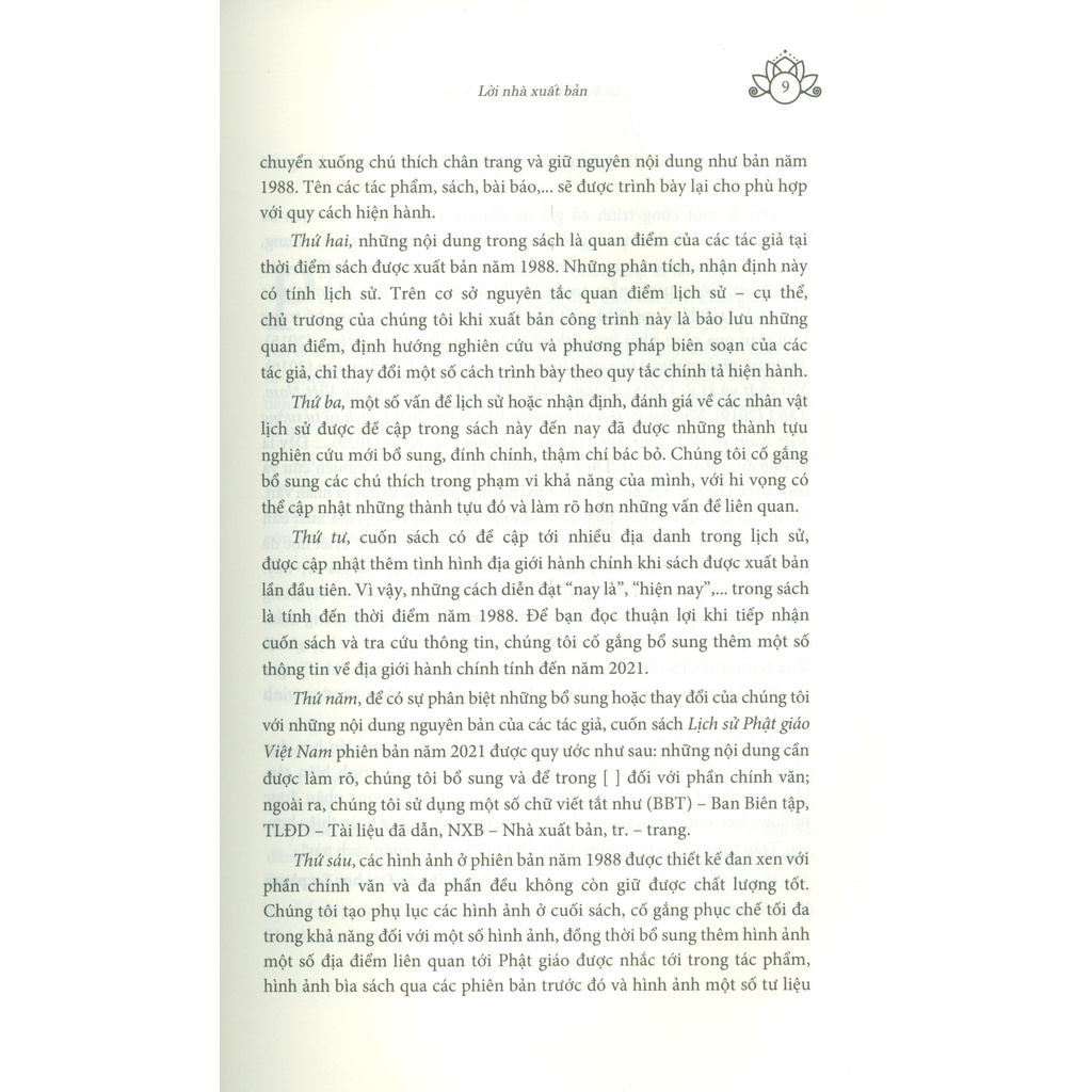 Sách - Lịch Sử Phật Giáo Việt Nam