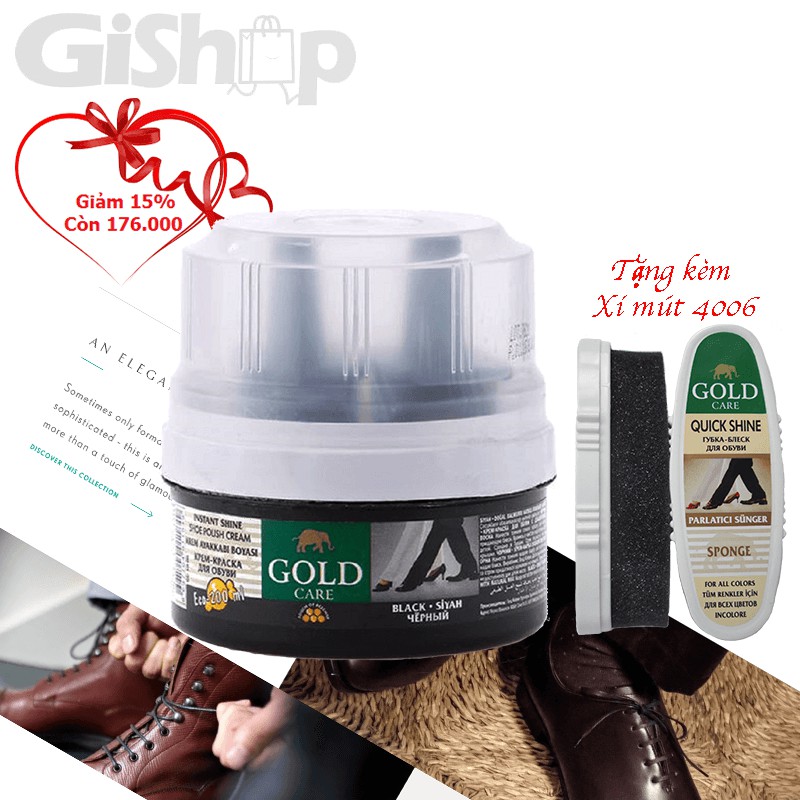 Xi Kem Đánh Giày GoldCare GC1005 - Khuyến Mãi